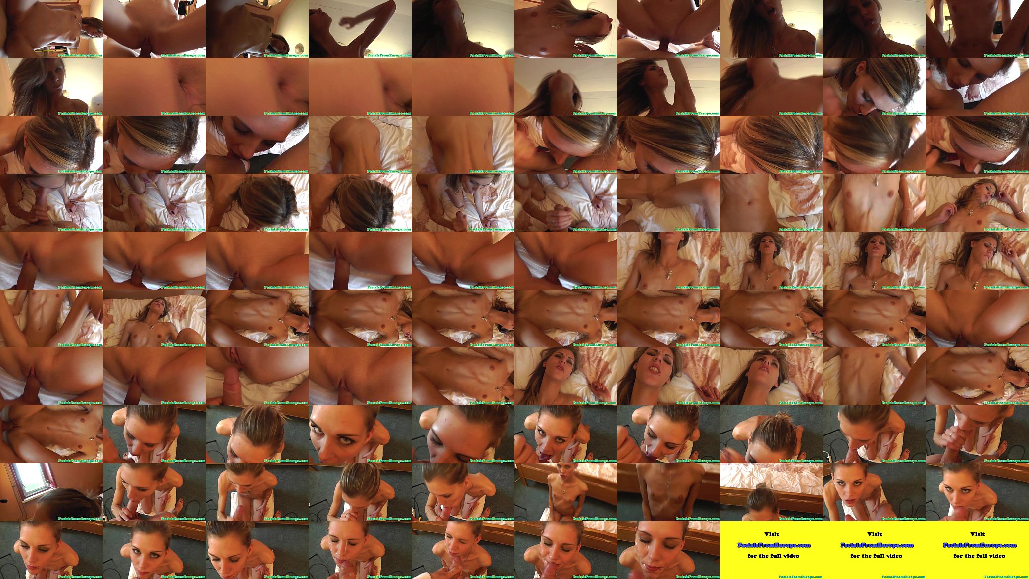 Euro blonde pierced face cum drenched 预览图