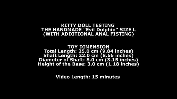 Kitty Doll88 Testing The Handmade Dolphin Size L (With Additional Anal Fisting) TWT266