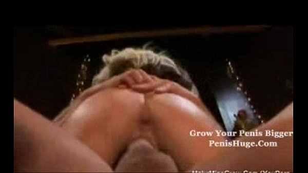 Busty Blonde in Red Stocking,,