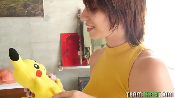 Rubbing teen creampied