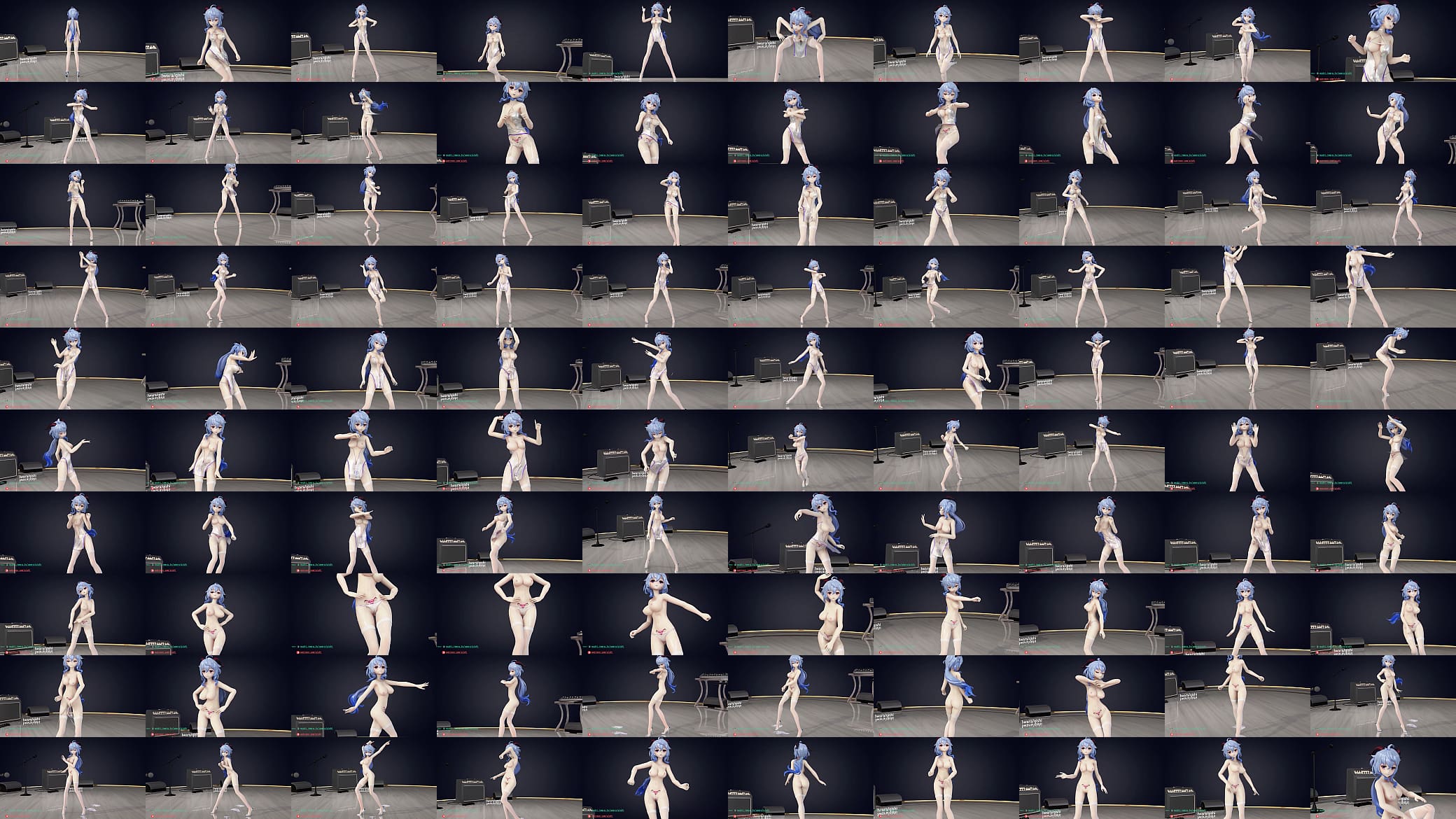 MMD R18 KDA the baddest 预览图