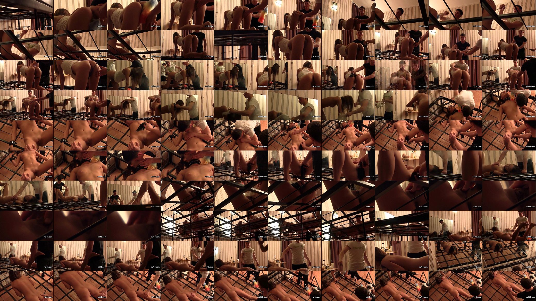 Hot slave slut get used and whipped hard 预览图
