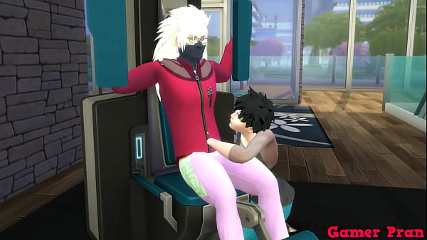 Hinata and her friends Cap 10 madara went to train and videl tells her that he helps her do some exercises, takes off her clothes and fucks her on the machine