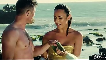 TRANS ANGELS - Wonder Woman Chanel Santini Turns A Rescue Mission Into An Unforgettable Anal Adventure