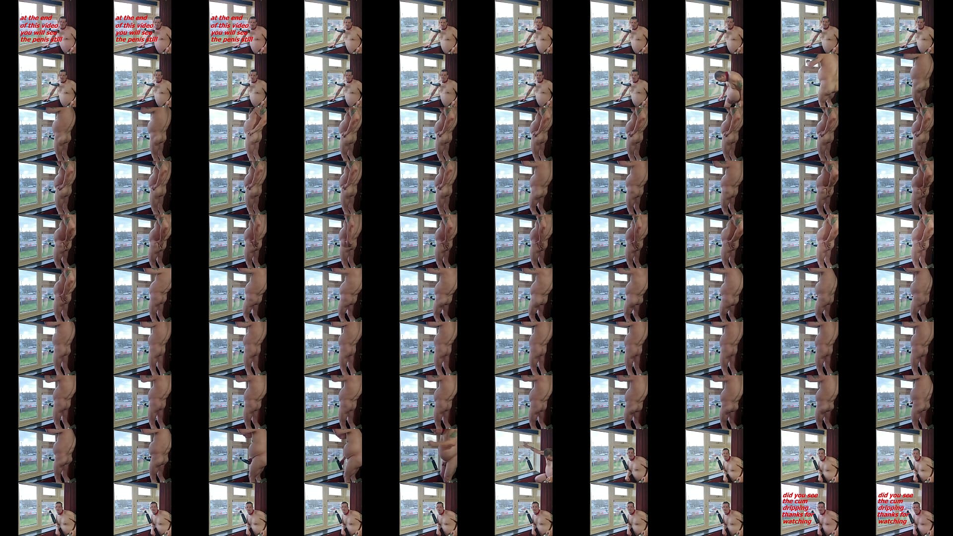 naked and exposed in public view did not stop me using my masturbation machine till it made me cum as people walk my window by from outside with the 11 voting down wankers this video will now be uploaded again 预览图