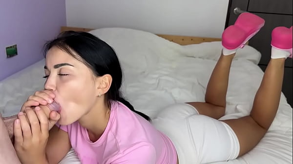 Young girl fucks teacher after walk. Amateur co...