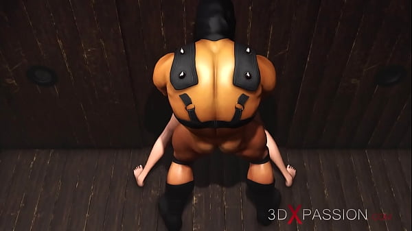 Hardcore in the basement! A sexy horny tranny g...