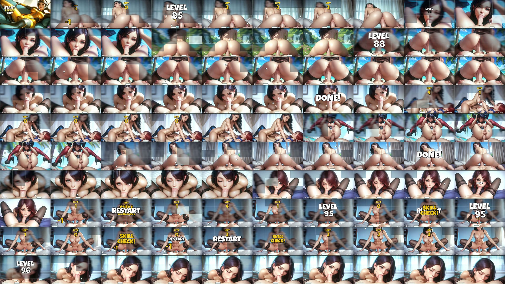 FUTANARI EP 8 | Arcade Breaker Hentai Game | Futa X Futa and Futa X Female 预览图