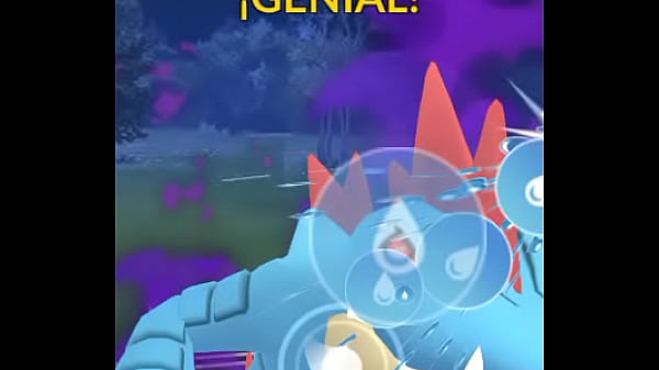 Liga PoGo entrenando Candela