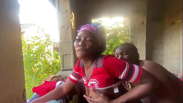 Download Video - husband fucking his wife and his side chick inside uncompleted building