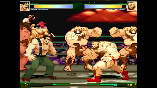 MUGEN Haggar X Zangief Bara!