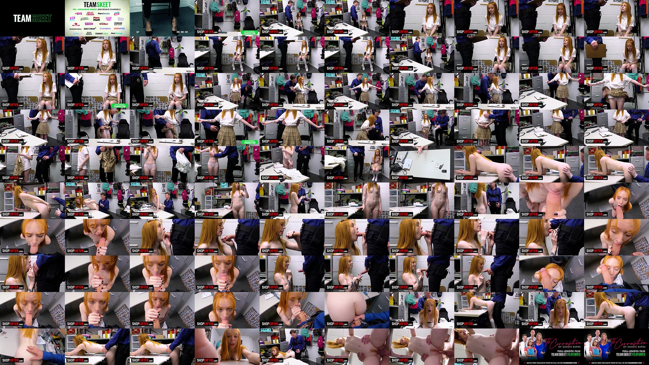 Shoplyfter - Cute But Naughty Petite Redhead Madi Collins Spreads Her Legs For Perv Officer 预览图