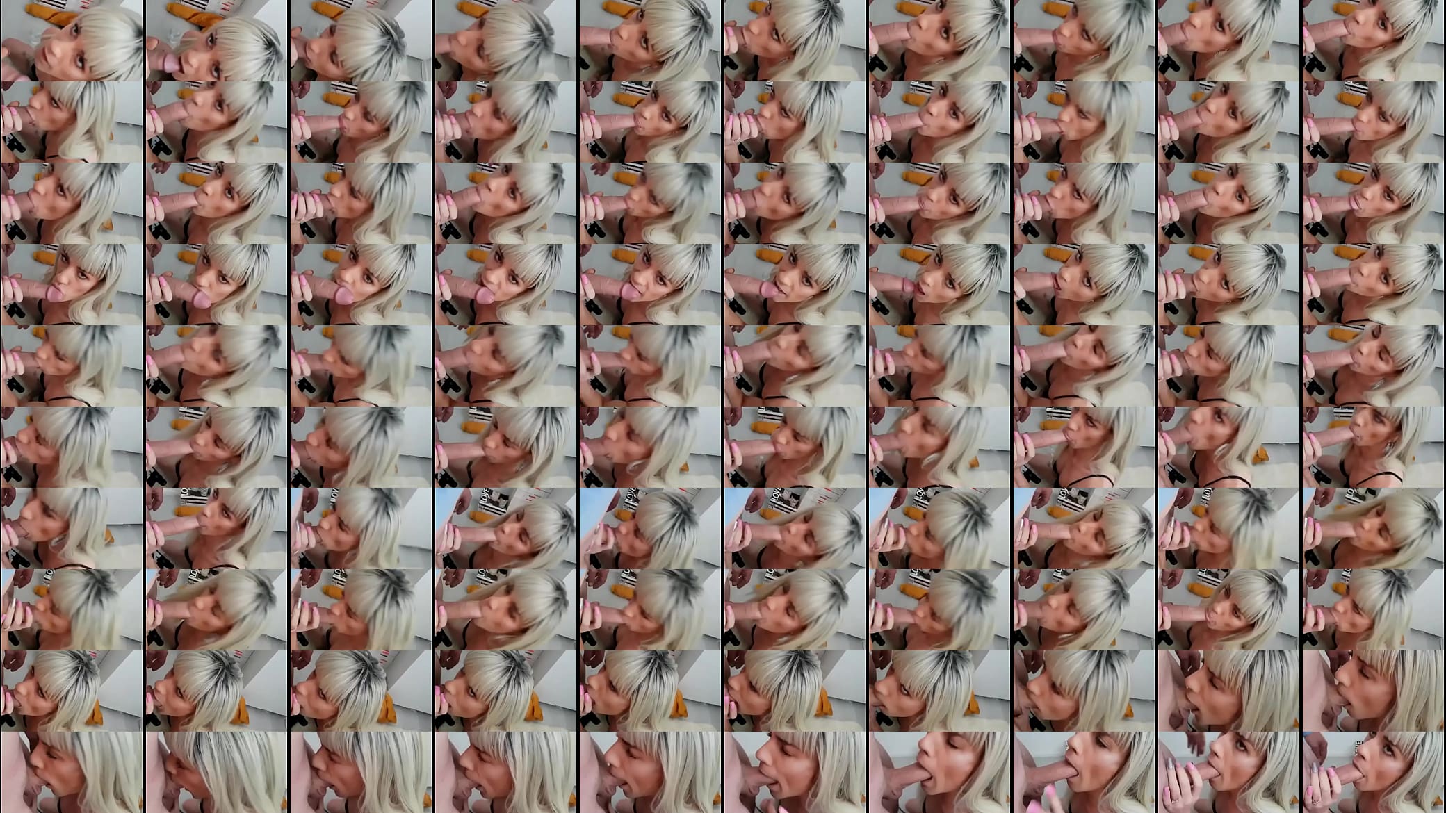Kim sucks her &rsquo;s cock 预览图