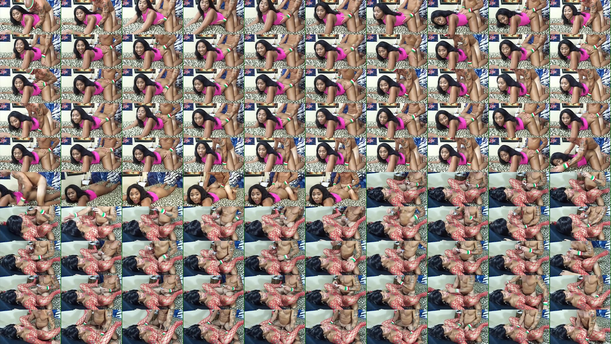 ITALIAN POUND MACHINE VS 2 MIXED REDBONE ASIAN LATINA BABES XXX PUSSYPOUNDING SEX 预览图