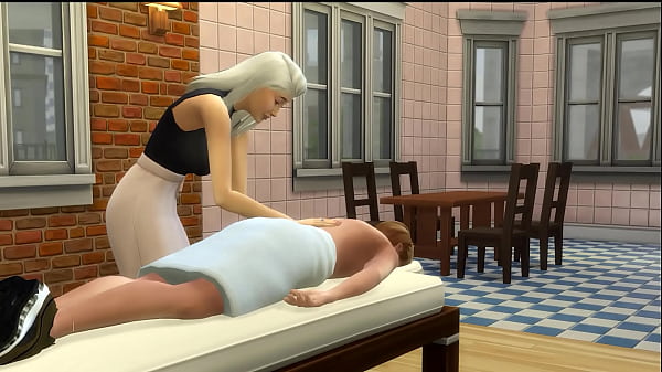 step Mom offers to her son an erotic massage to make it easier for him to not to suffer so much  of separation from his girlfriend - Mother and son
