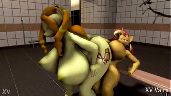 3D Huge Tits cowgirl POV  MLP w/ Sound added