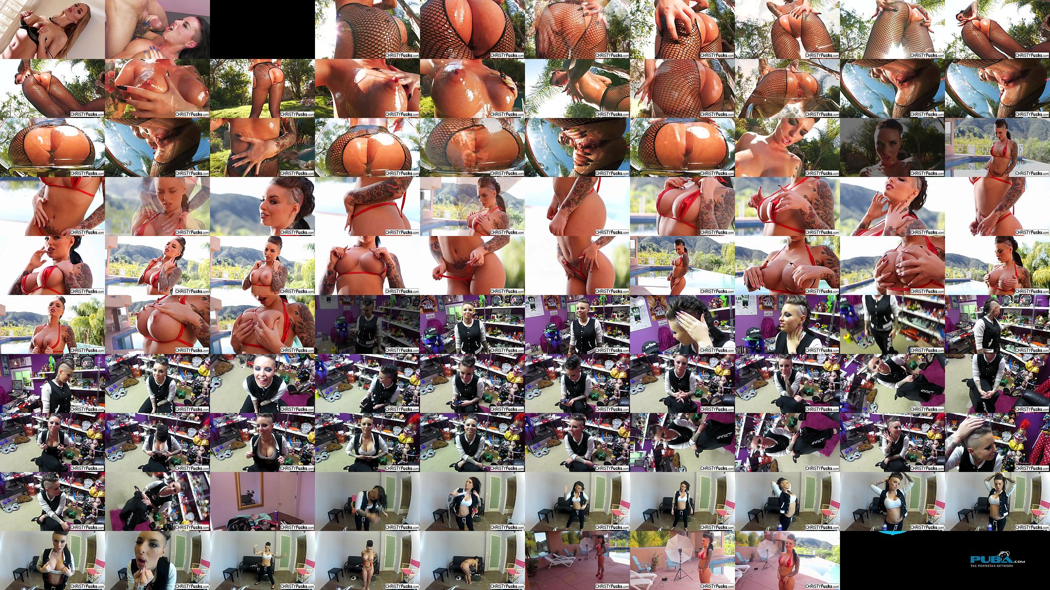 Sexy Christy Mack shows off her hot body in this compilation 预览图
