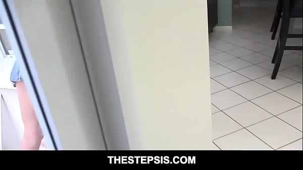 Brunette hot teen Step Sister Alexis Dean Stuck in the window And Fucked hard by her pervy step brother from behind POV