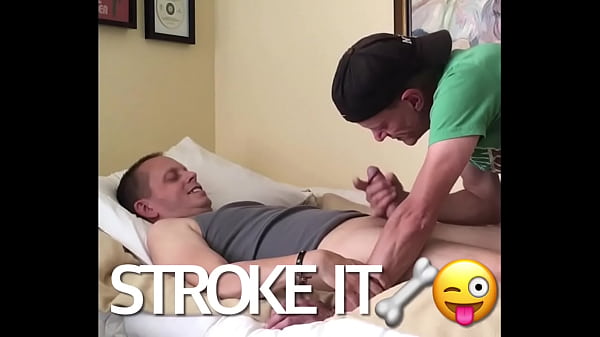 Sexy Daddy jerks and strokes and sucks my cock ...