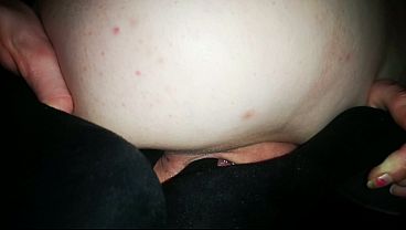 slutty whore like to play with high heels