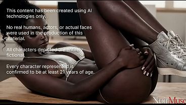 I broke the character of this arrogant black bitch, making her swallow my cum after a hardcore fuck from behind [AI]