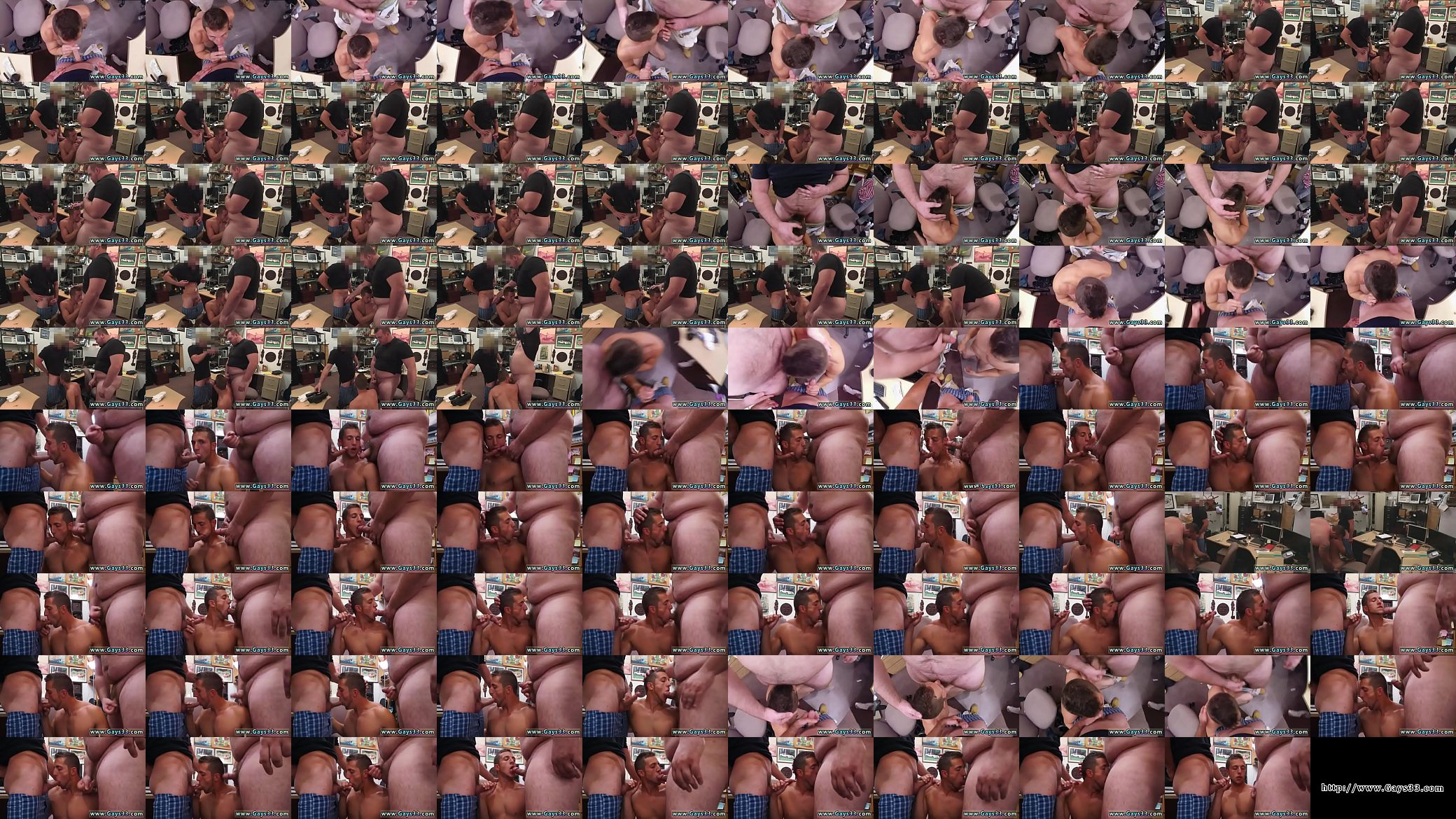 Long cumshot gay blowjob Guy completes up with assfuck fuck-fest 预览图