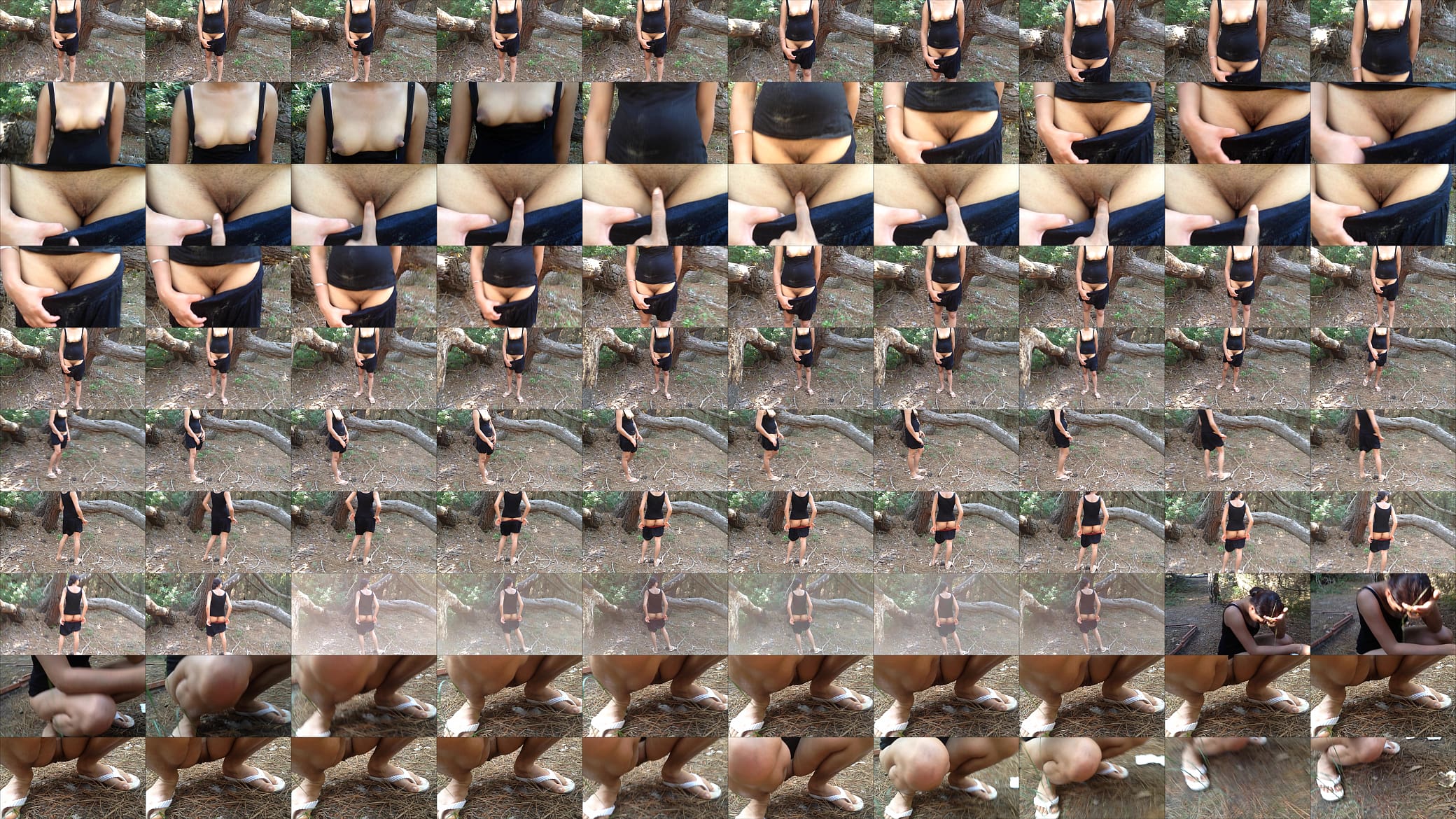 My Girlfriend Naked Outdoor 预览图