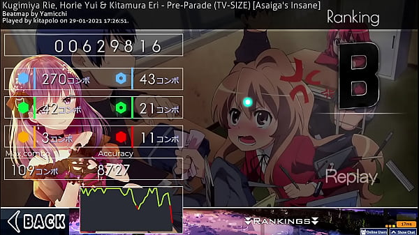 Jugando osu por que youtube me tira los videos