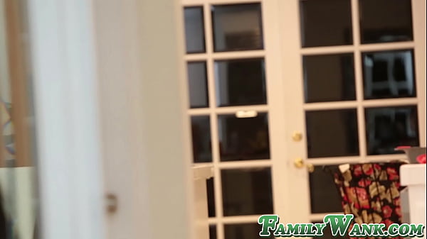 Barely legal teen pounded by stepdaddy while stepmmom is in next room