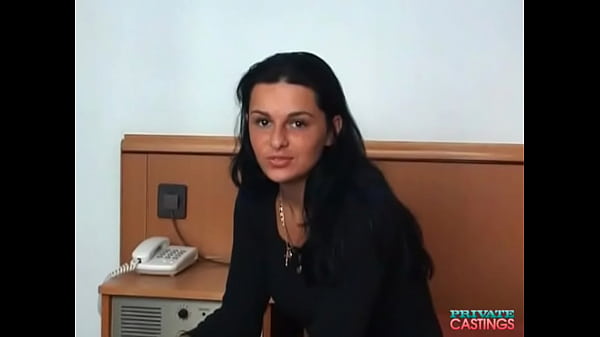 Download Video - Gaby Black&comma; Busty Brunette Teen in the Private Casting