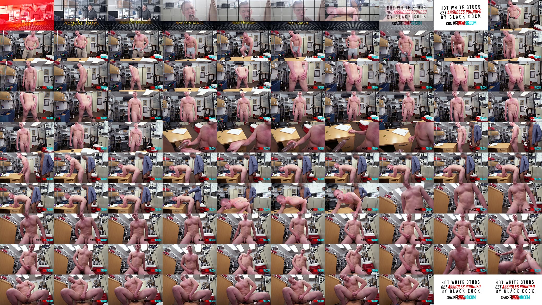 Huge white cracker cock in queer action 预览图