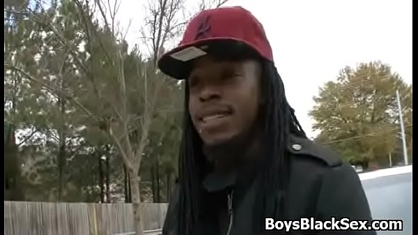 Black Muscled Gay Dude Fuck White Teen Boy Hard 15