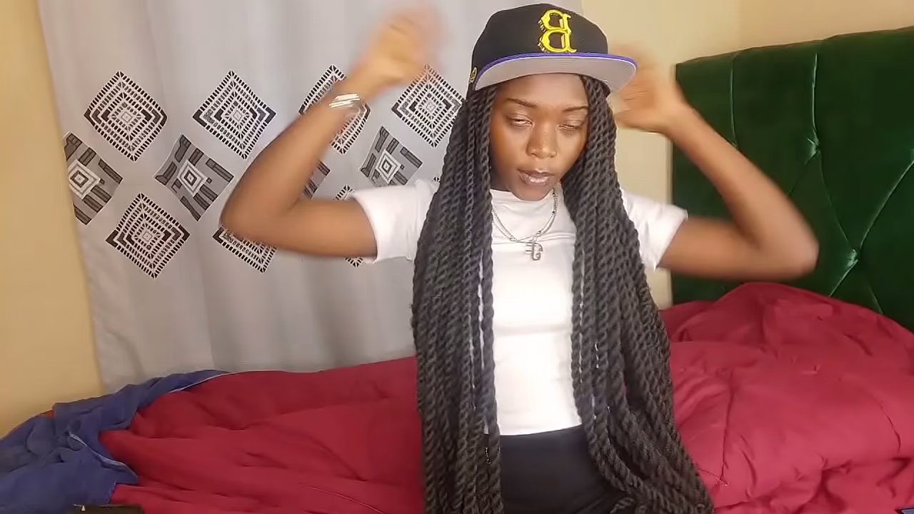 Small pussy full of water