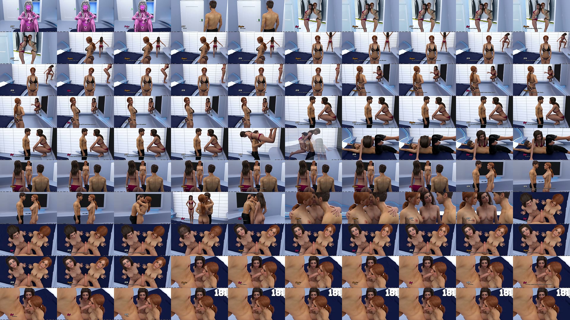 Stranded In Space 181 - 19 Year Old Red Head Gets Her Biggest Birthday Wish. A FFM Threesome 预览图