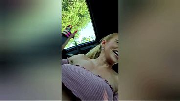 POV - Cheating With My Mouth For A Car Ride