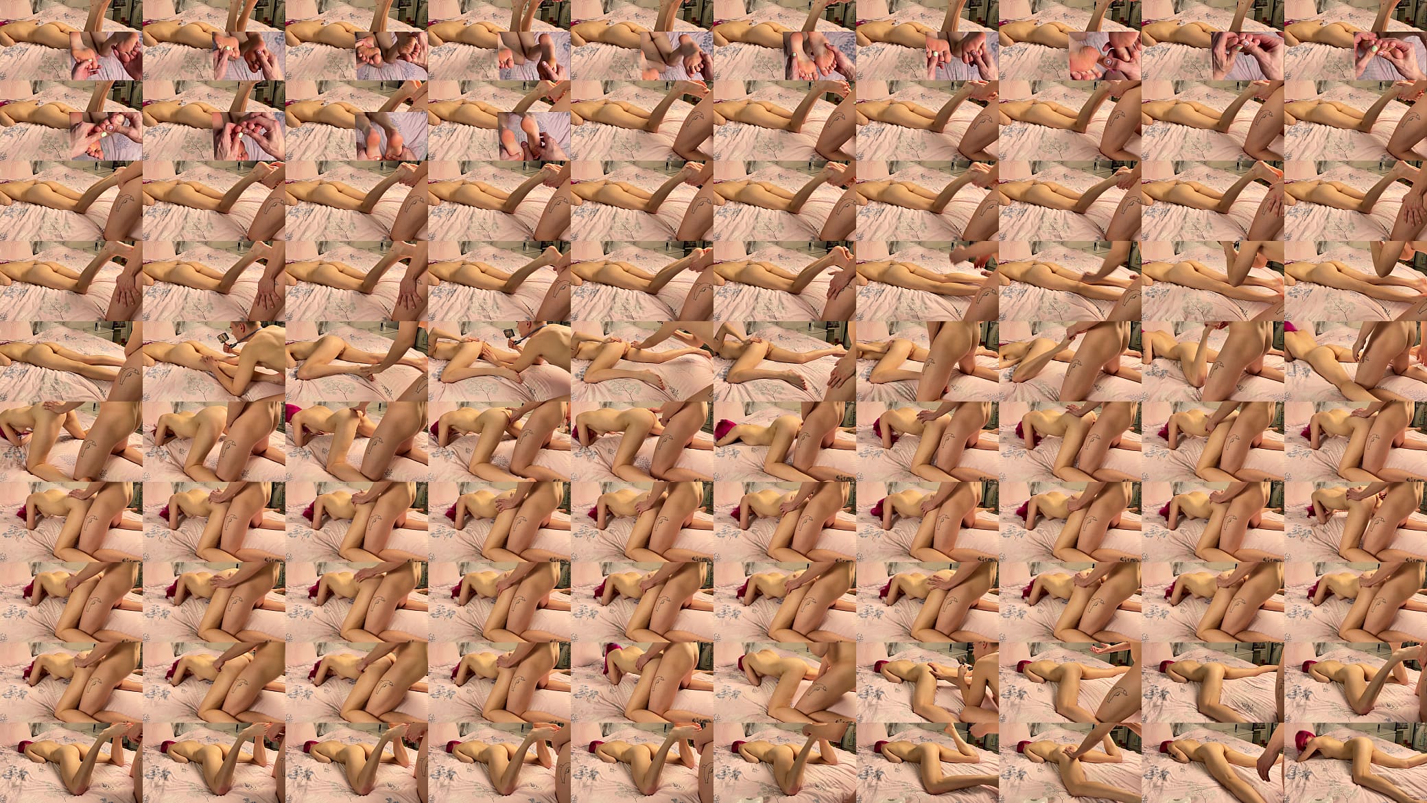 Fuck from behind after barefoot masturbation 预览图