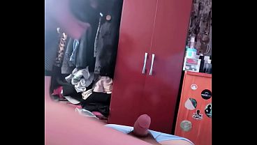 Big-bootied girl gives me some nice spankings in a skirt!!