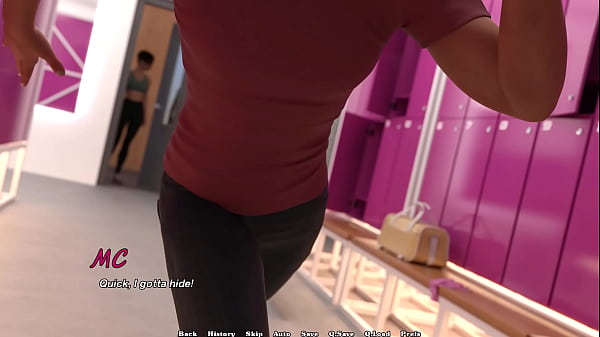Law School 9 &ndash; Miranda Pleasures Herself in the Locker Room Shower While Teasing the MC