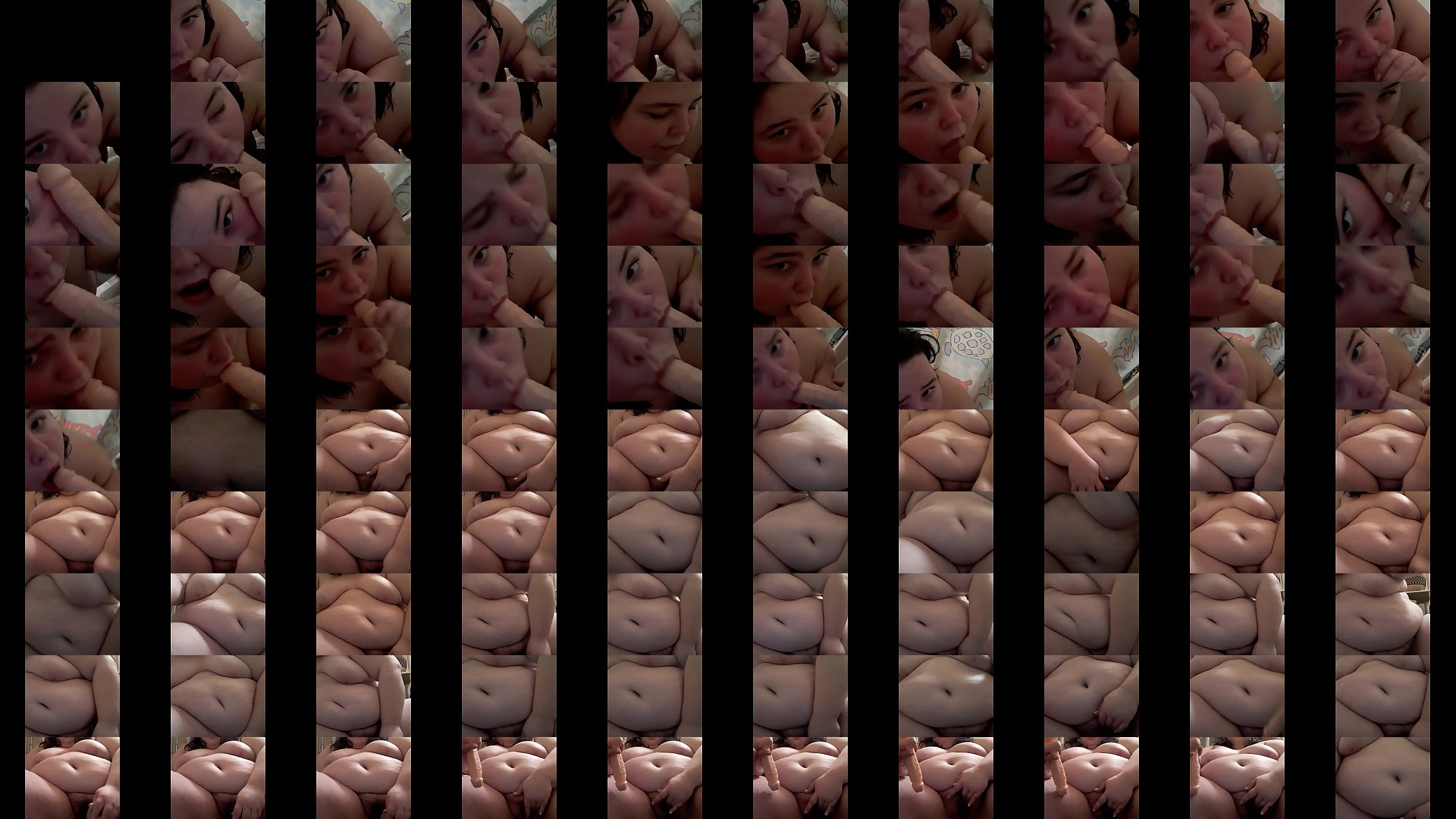 18 Year Old BBW Masturbates 预览图