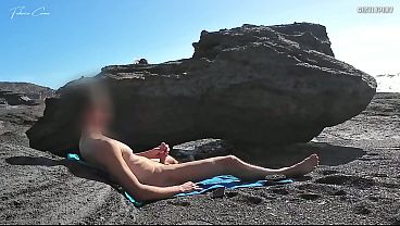 TWO BITCHES ON THE BEACH: my cock exposed to two fit girls on the beach