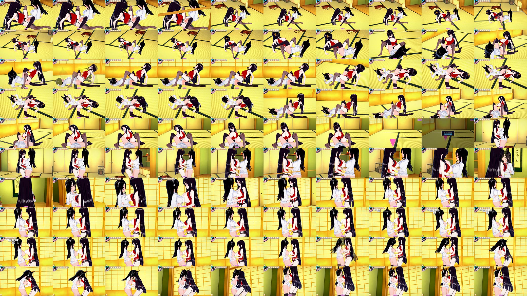 Atago And Taihou In Koikatsu Have A Sexy Lesbian Time 预览图