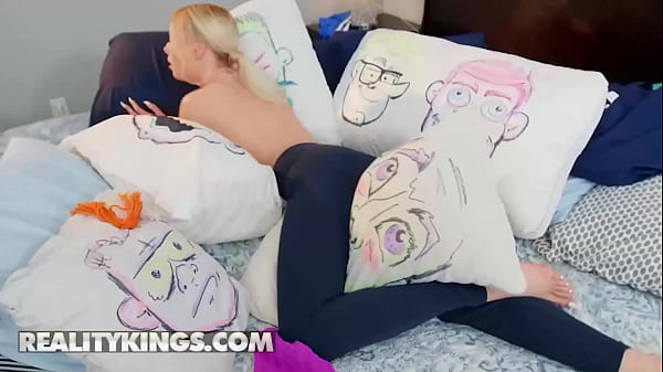 (Dixie Lynn's) Tantrum Can Only Be Soothed By 2 Cocks In Her Mouth - Reality Kings
