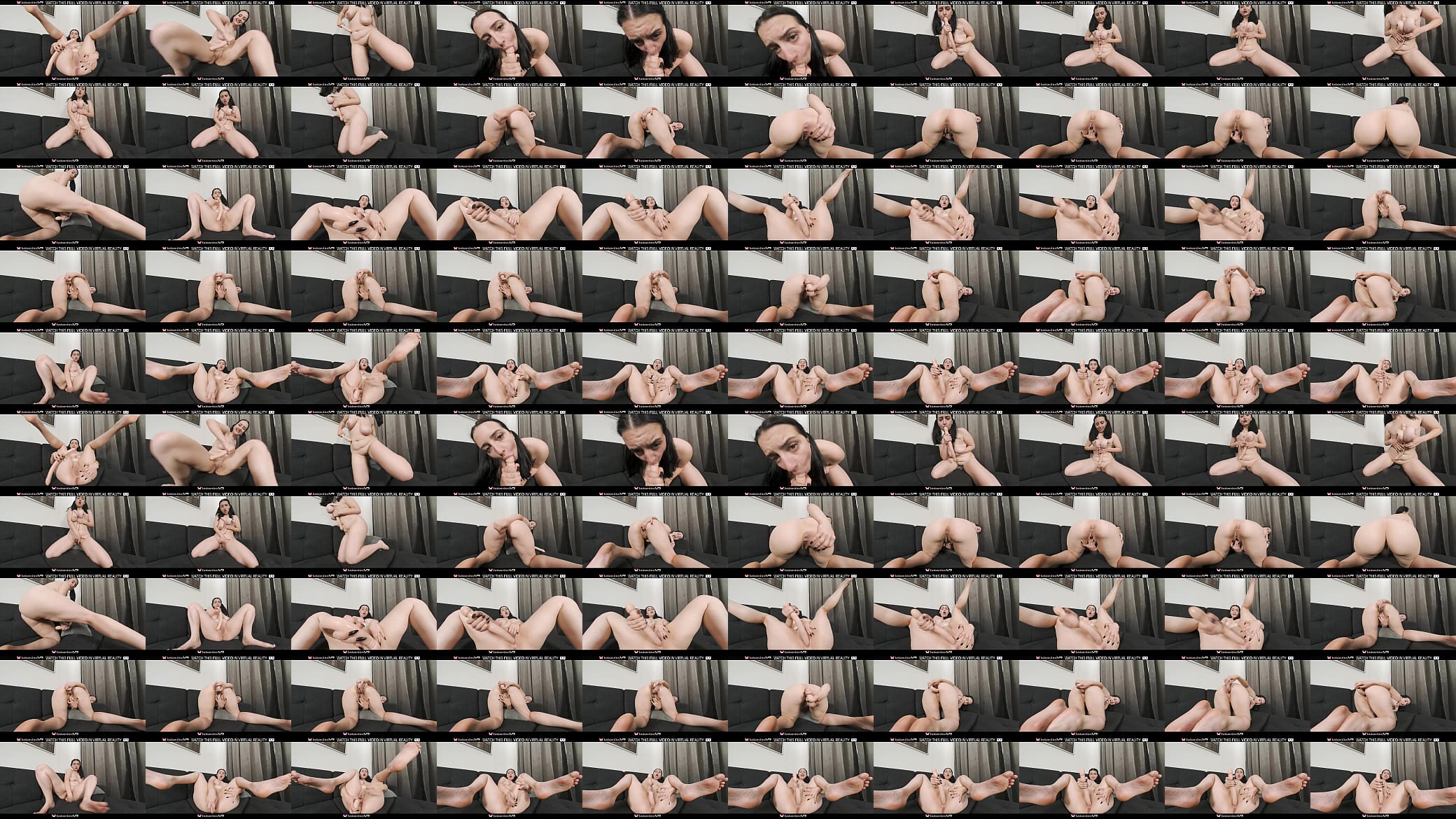 Solo busty brunette Rada Brewer enjoy in anal action and double-penetration masturbation in VR. 预览图