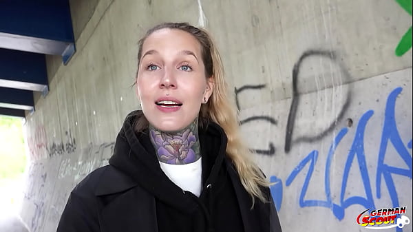 GERMAN SCOUT - Crazy German Tattoo Model Lisa R...