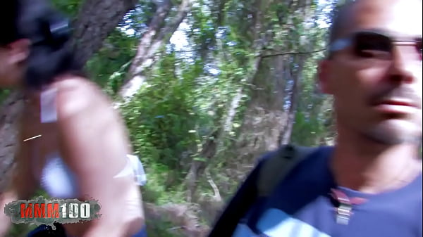 Petite Babe Gets Jumped In The Forest
