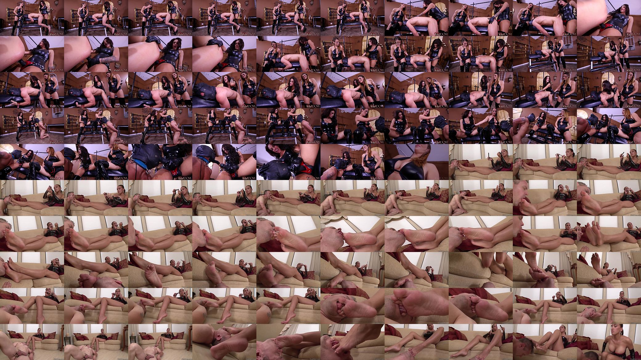 Jaime and Paris Strap On Goddesses/Foot Slave 预览图