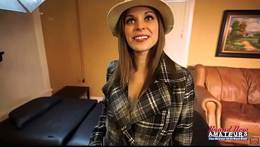 MIA KAY 19 YO Huge Cock POV Blowjob and Huge Load Cum Swallow - NO HANDS BLOWJOB WoW! A