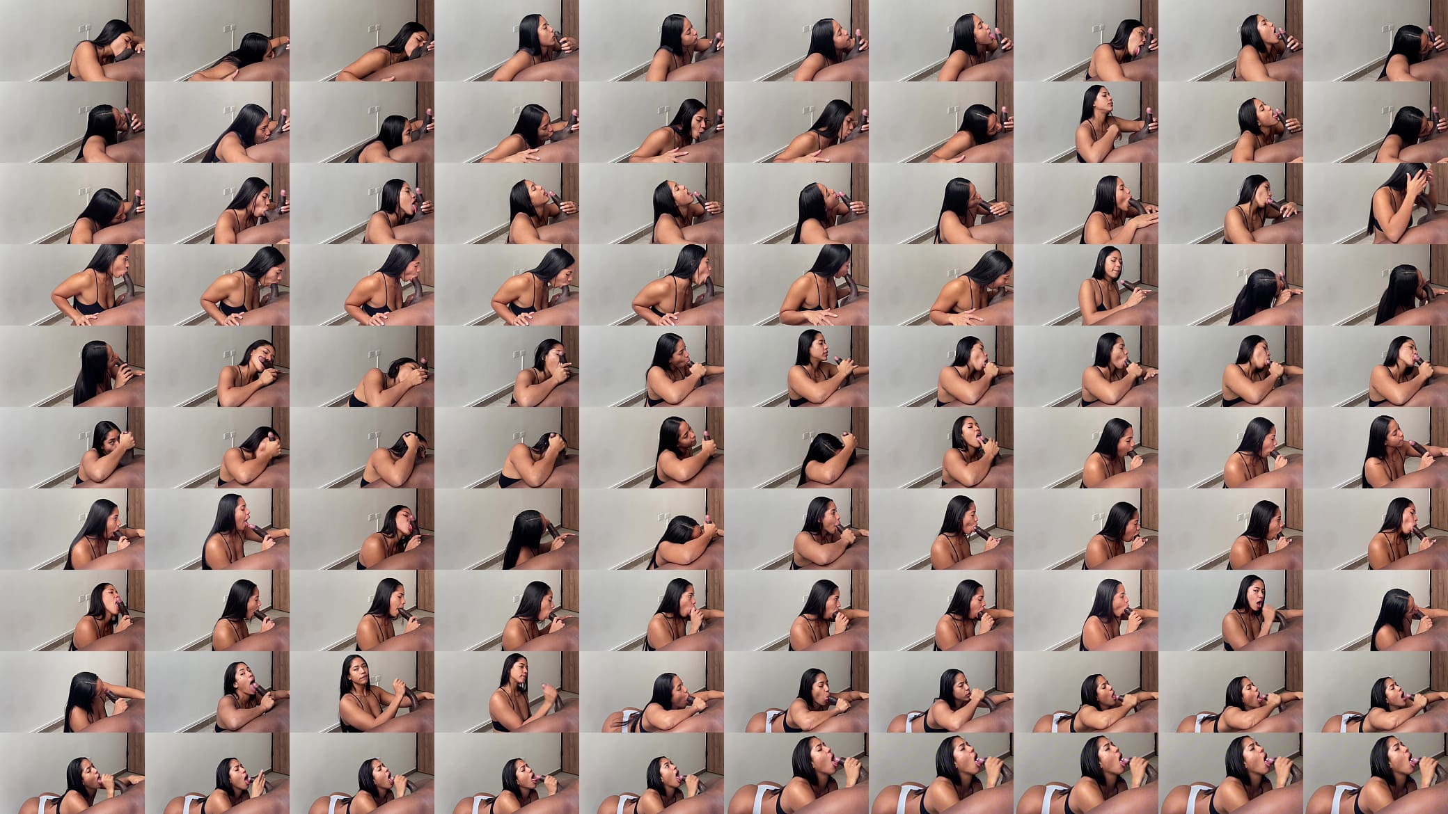 Delicious blowjob given by a brunette -amateur couple- nysdel 预览图