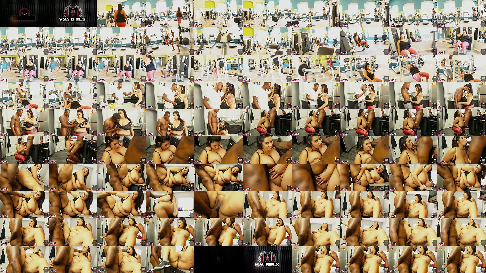 Sofia Rose Gym Swap For Rome Major BBC Hard Pound! 预览图