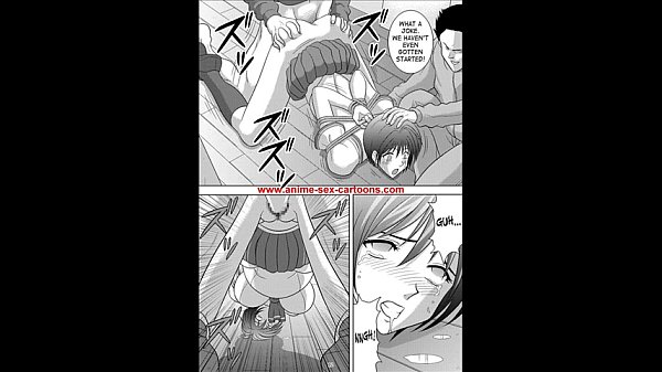 Anime Girl Huge Breasts Tied Comic